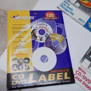 Office | Lot Of 3 Packages Of Cddvd Labels | Poshmark